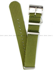 Pasek NATO Bawełniany do zegarka - Fluco Field Cotton 915M-31-22 - 22 mm