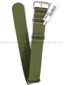 Pasek NATO nylonowy do zegarka - Fluco Field 919M-31-18 - 18 mm