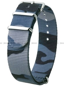 Pasek Nato nylonowy do zegarka - Hirsch Rush 40406038-2-22 - 22 mm