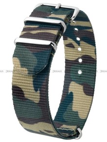Pasek Nato nylonowy do zegarka - Hirsch Rush 40406040-2-20 - 20 mm