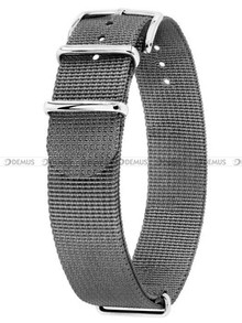 Pasek Nato nylonowy do zegarka - Hirsch Rush Recycle 40536030-2-20 - 20 mm - XL