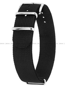 Pasek Nato nylonowy do zegarka - Hirsch Rush Recycle 40536050-2-22 - 22 mm - XL