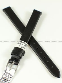 Pasek skórzany do zegarka - Morellato A01X5200875019CR10 - 10 mm czarny