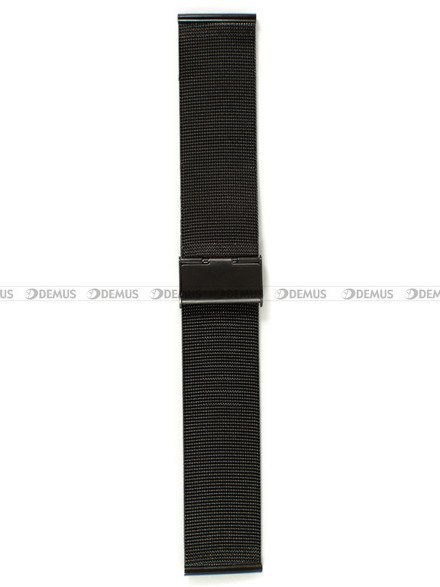 Bransoleta do zegarka - Diloy CMMESH05-24-Black - 24 mm