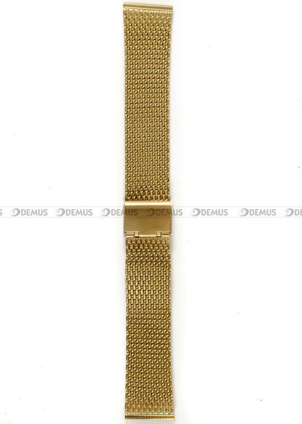 Bransoleta do zegarka - Diloy CMMESH10-20-Gold-V2 - 20 mm