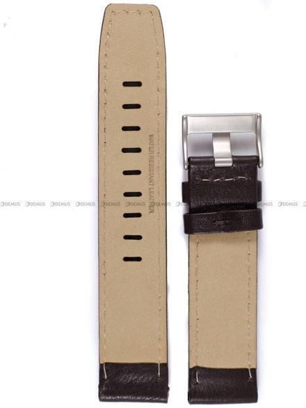 Pasek do zegarka Timex T2P287 - P2P287 - 22 mm brązowy