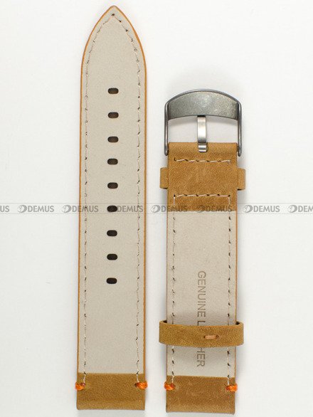 Pasek do zegarka Timex TW4B04400 - PW4B04400 - 20 mm brązowy