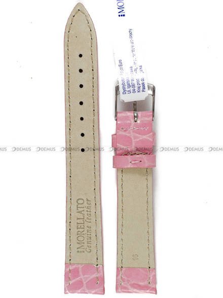 Pasek do zegarka skórzany - Morellato A01U0751376087CR16 - 16 mm