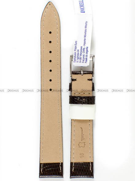 Pasek do zegarka skórzany - Morellato A01U2116372030CR16 - 16 mm