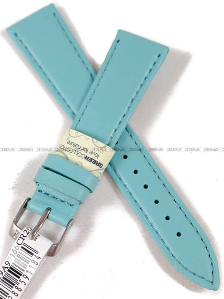 Pasek do zegarka skórzany - Morellato X4219A97166 20 mm