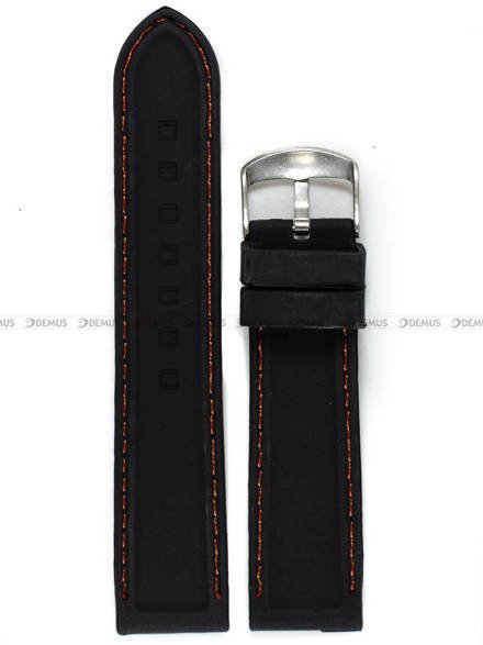 Pasek silikonowy do zegarka - Demus PGS3.20.1.12 - 20 mm