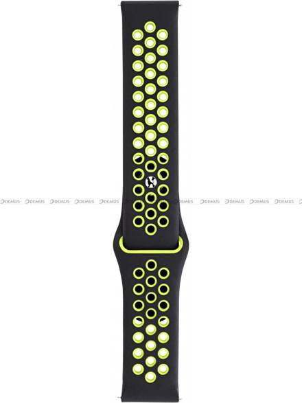Pasek silikonowy do zegarka - Morellato Paroo A01X5402187802CR20 - 20 mm