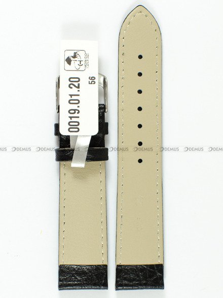 Pasek skórzany do zegarka - Horido 0019.01.20S - 20 mm