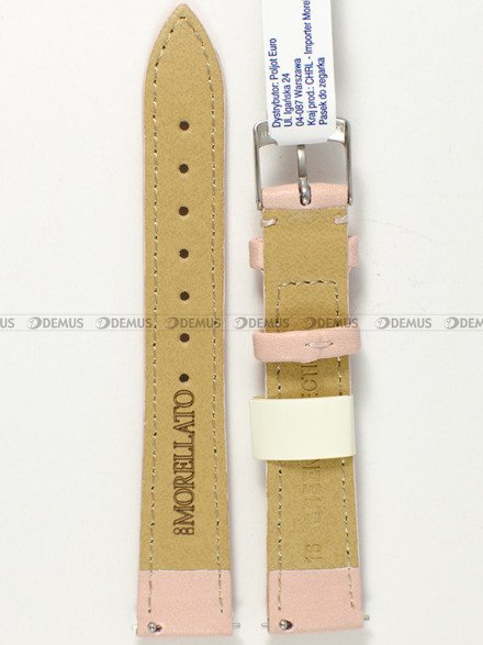 Pasek skórzany do zegarka - Morellato A01D5050C47087CR16 - 16 mm