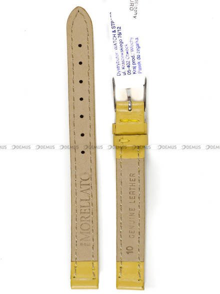 Pasek skórzany do zegarka - Morellato A01X2619875097CR10 - 10 mm