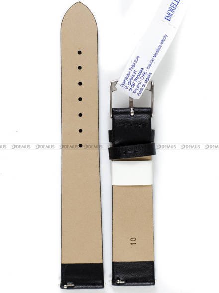 Pasek skórzany do zegarka - Morellato A01X5200875019CR18 - 18 mm