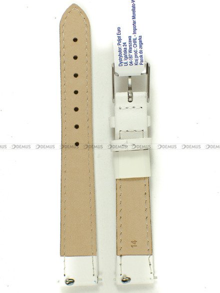 Pasek skórzany do zegarka - Morellato A01X5202875017CR14 - 14 mm