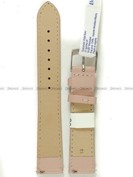 Pasek skórzany do zegarka - Morellato A01X5202875128CR18 - 18 mm