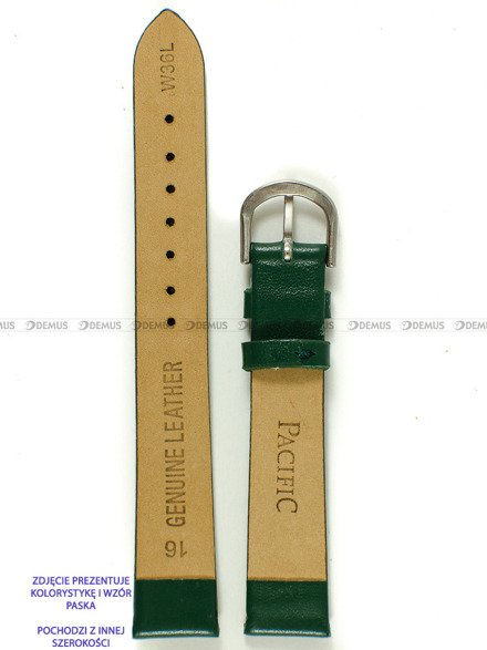 Pasek skórzany do zegarka - Pacific W36L.20.9 - 20 mm