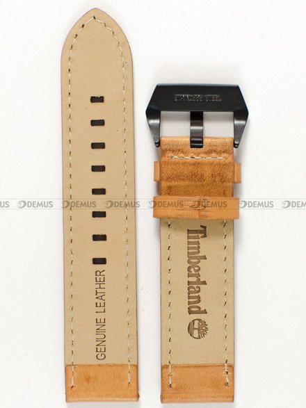 Pasek skórzany do zegarka Timberland TBL.15255JSB/02 Gloucester - 22 mm brązowy
