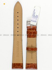 Pasek do zegarka skórzany - Morellato A01U0751376037CR18 - 18 mm brązowy