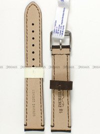 Pasek do zegarka skórzany - Morellato A01X5041B94032CR18 - 18 mm brązowy
