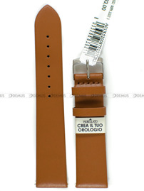 Pasek do zegarka skórzany - Morellato A01X5200875137CR20 20 mm brązowy