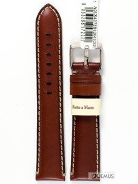 Pasek do zegarka skórzany - Morellato X4272B12041 20 mm brązowy