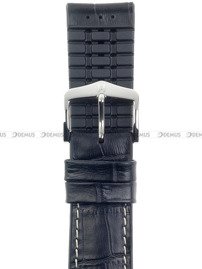 Pasek skórzano-kauczukowy do zegarka - Hirsch George 0925128080-2-20 - 20 mm
