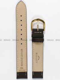 Pasek skórzany do zegarka Bisset - PB34.16.2 - 16 mm brązowy