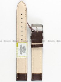 Pasek skórzany do zegarka - Diloy 302EL.18.2 18mm brązowy