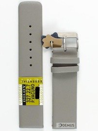 Pasek skórzany do zegarka - Diloy 327.22.7 - 22 mm