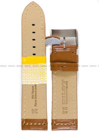 Pasek skórzany do zegarka - Diloy 363.24.3 - 24 mm