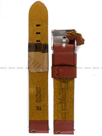 Pasek skórzany do zegarka - Diloy 383.18.8 - 18 mm