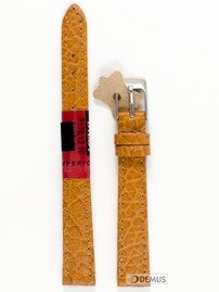 Pasek skórzany do zegarka - Diloy P178.12.10 - 12 mm brązowy