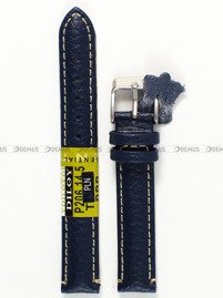 Pasek skórzany do zegarka - Diloy P206.14.5 - 14 mm