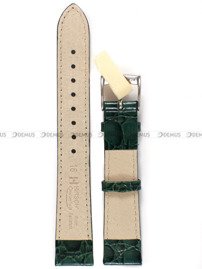 Pasek skórzany do zegarka - Hirsch Crocograin 12302840-1-16 - 16 mm