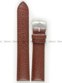 Pasek skórzany do zegarka - Hirsch Highland 04302010-2-20 - 20 mm brązowy