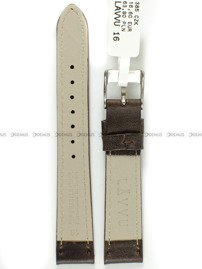 Pasek skórzany do zegarka - LAVVU LSAUC16 - 16 mm