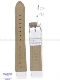Pasek skórzany do zegarka - LAVVU LSHUW16 - 16 mm