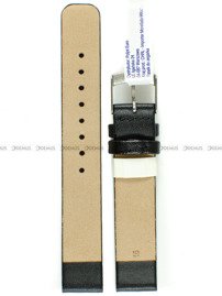 Pasek skórzany do zegarka - Morellato A01X3076875019CR16 - 16 mm czarny