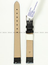 Pasek skórzany do zegarka - Morellato A01X5200875019CR12 - 12 mm czarny