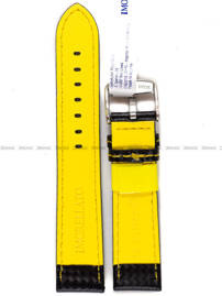Pasek wodoodporny karbonowy do zegarka - Morellato U3586977897 20mm czarny