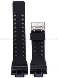 Pasek z tworzywa do zegarków Casio GA-100, GA-110, G-8900, GR-8900, GW-8900, GWX-8900 - 16 mm czarny